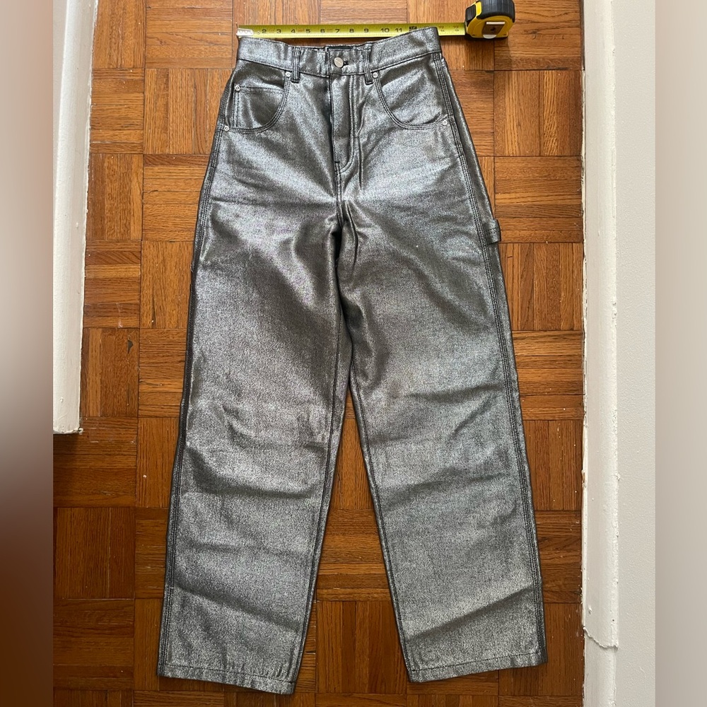 Marc Jacobs Reflective Oversized Jeans